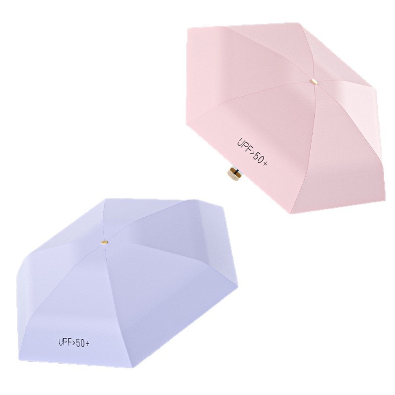 Flat Five-fold Umbrella Card Ultra-light Mini 6