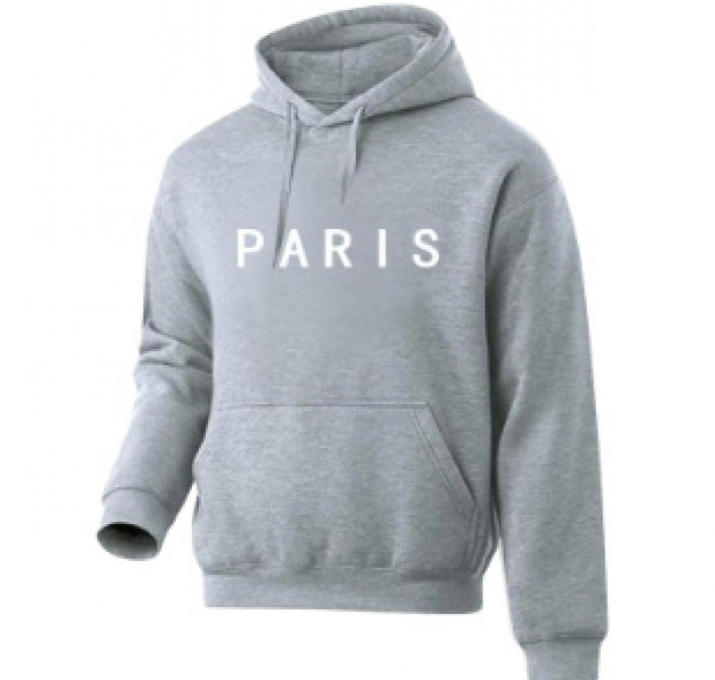 Retro Lettered Polyester Hoodie And Pants Set Loose-Fitting And Versatile 10