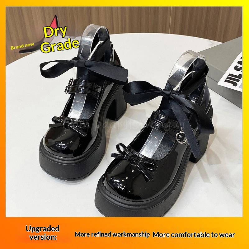 Faux Leather Mary Jane Pumps, picture 2 of 2