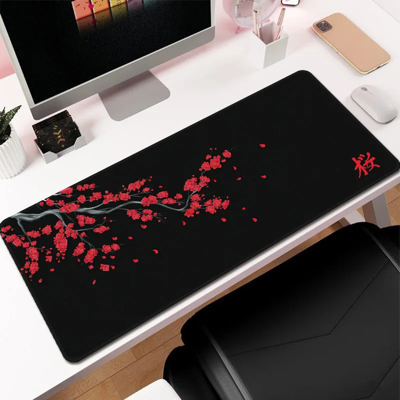 Cherry Blossom Ink-Wash Extra-Large Extra-Thick Mouse Pad