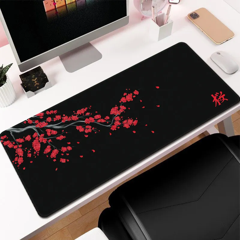 Cherry Blossom Ink-Wash Extra-Large Extra-Thick Mouse Pad