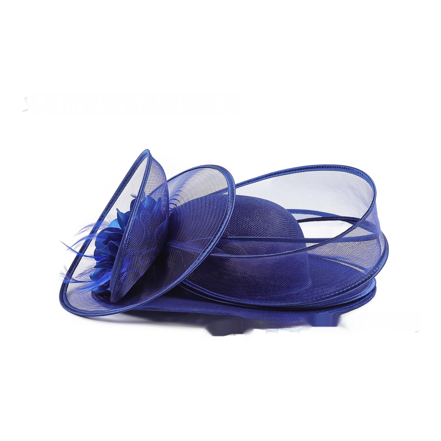 Womens Wide-Brim Sun Hat For Formal Occasions
