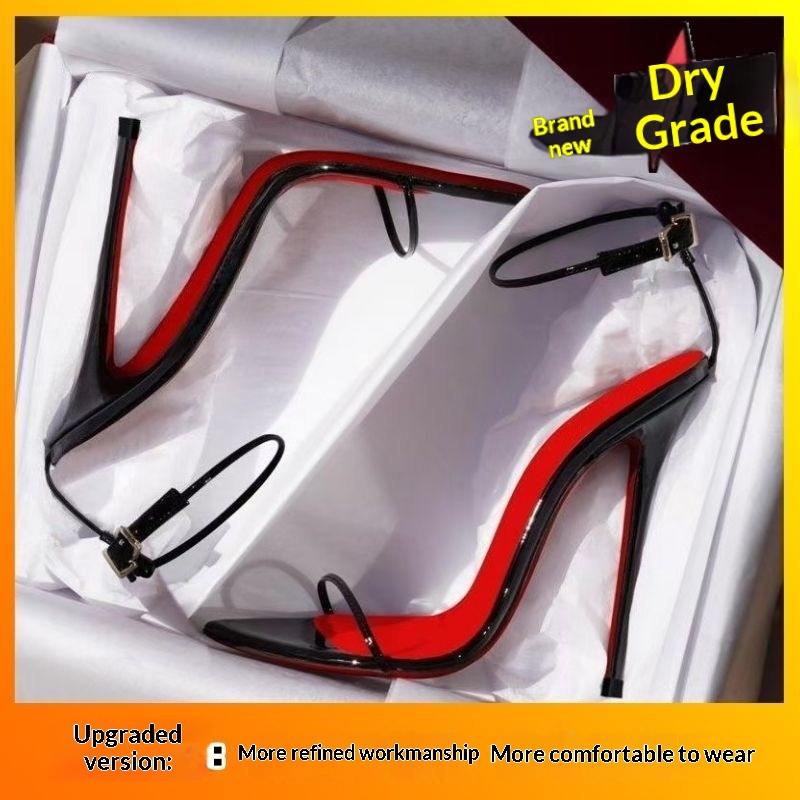 Lace-Up Stiletto Sandals, picture 4 of 5