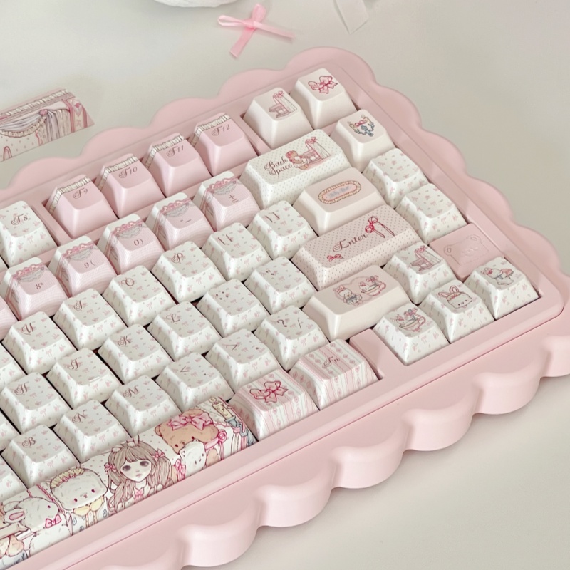 Dollhouse-height tastatur Keycaps Sublimated Custom Design - Miniatyr 4