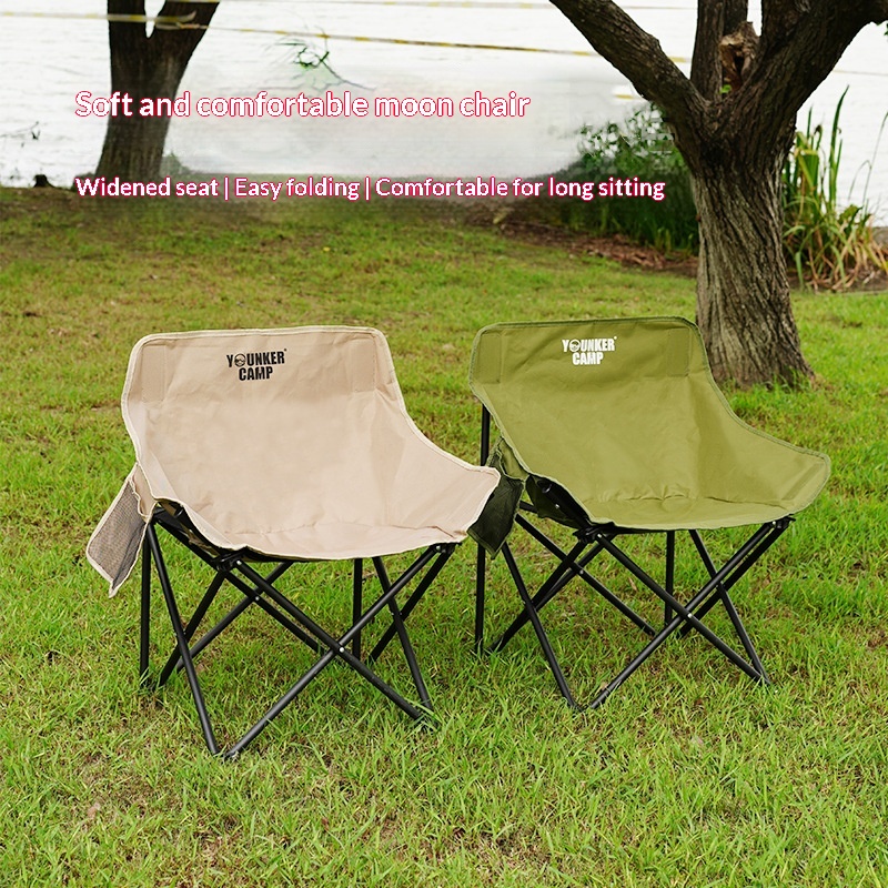 Outdoor Foldable Thickened Camping Chair Portable
