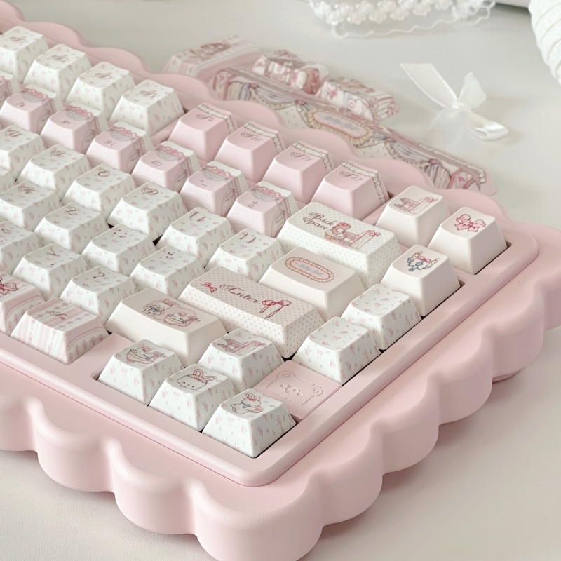 Dollhouse-height tastatur Keycaps Sublimated Custom Design - Miniatyr 5