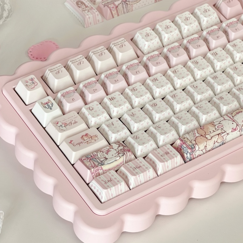 Dollhouse-height tastatur Keycaps Sublimated Custom Design - Miniatyr 3