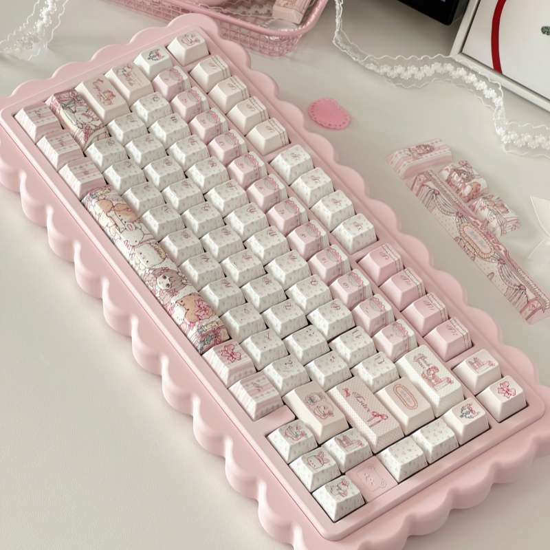 Dollhouse-height tastatur Keycaps Sublimated Custom Design - Bilde 1