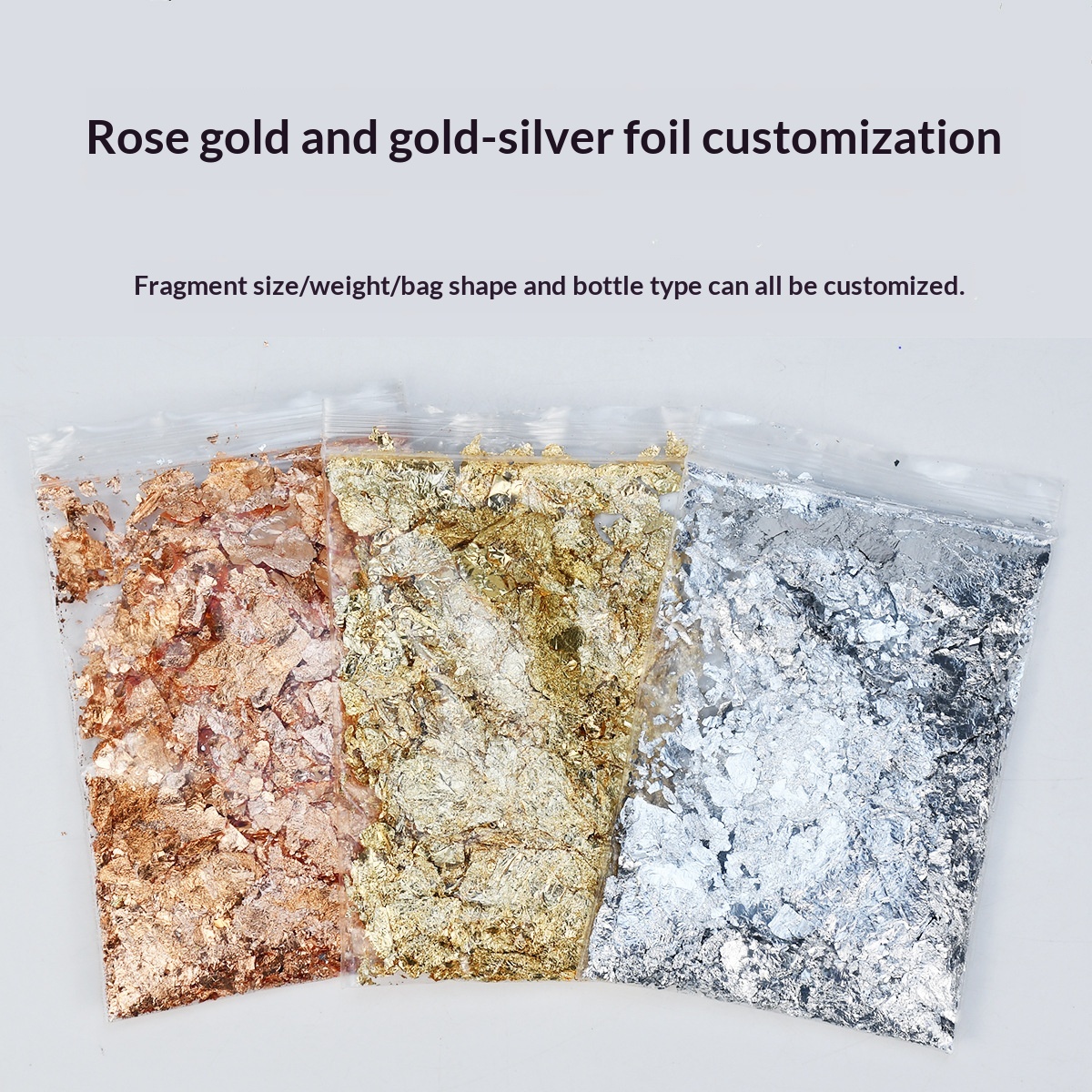 Artistic Nail Art Gold Foil Fragment Decoration