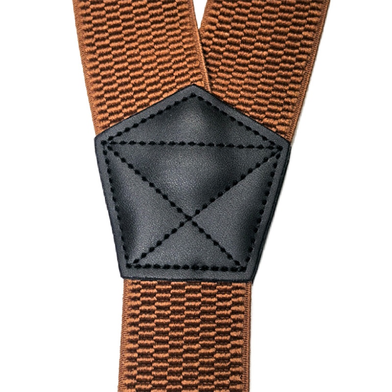 Elastic Plastic Clip-on Suspenders
