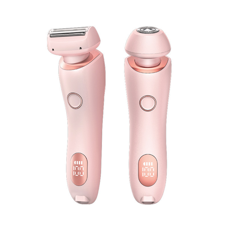 2-in-1 Womens Hair Trimming And Depilation Device