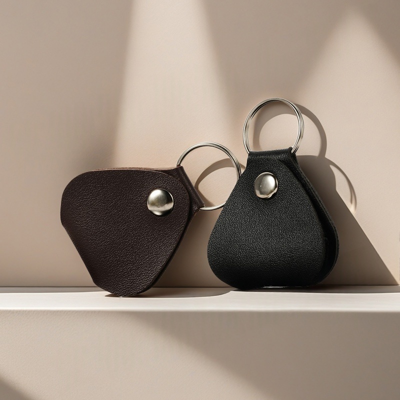 Leather Key Case Keychain Accessory