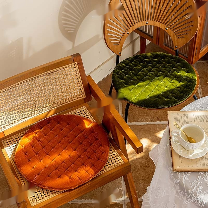 French-style Light-luxury Stool All-season Round Cushion — foto 8