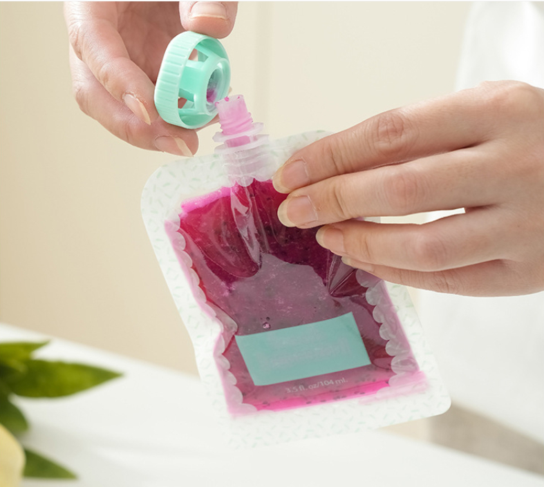 Manual Baby Food Storage Bags For Complementary Feeding