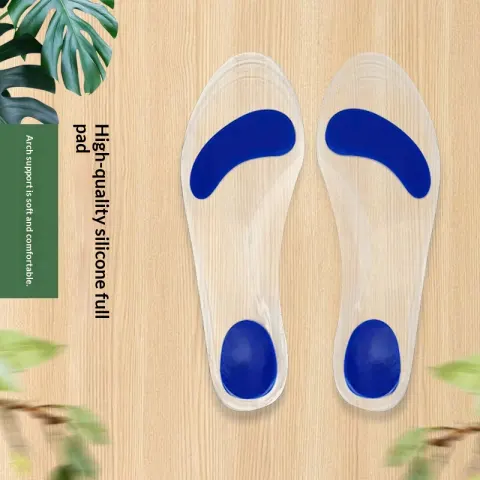 Men and Women Shock-absorbing Insoles for Flat Feet Correction