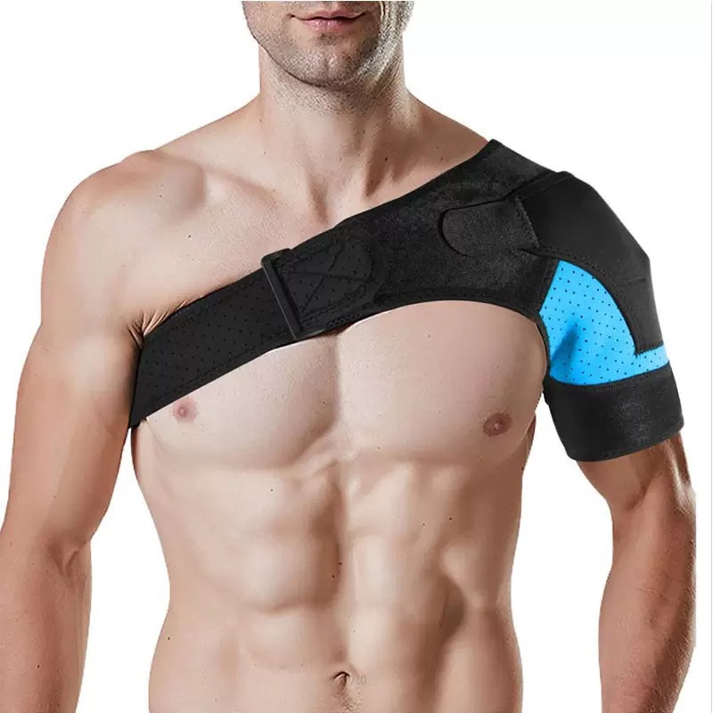 Adjustable Breathable Sports Shoulder Brace – Unisex Compression Support Strap