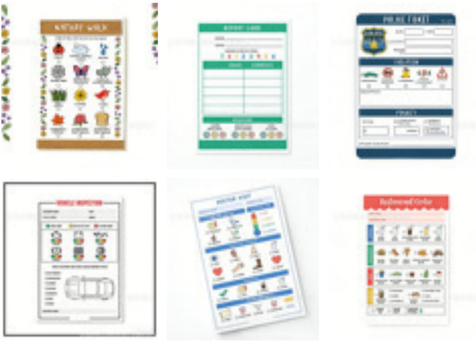 Childrens Role-Playing Interest Notebook In Stock 5
