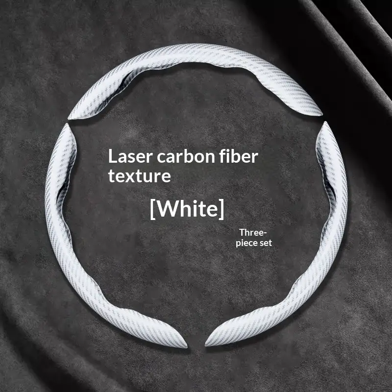 Car Carbon Fiber Steering Wheel Cover