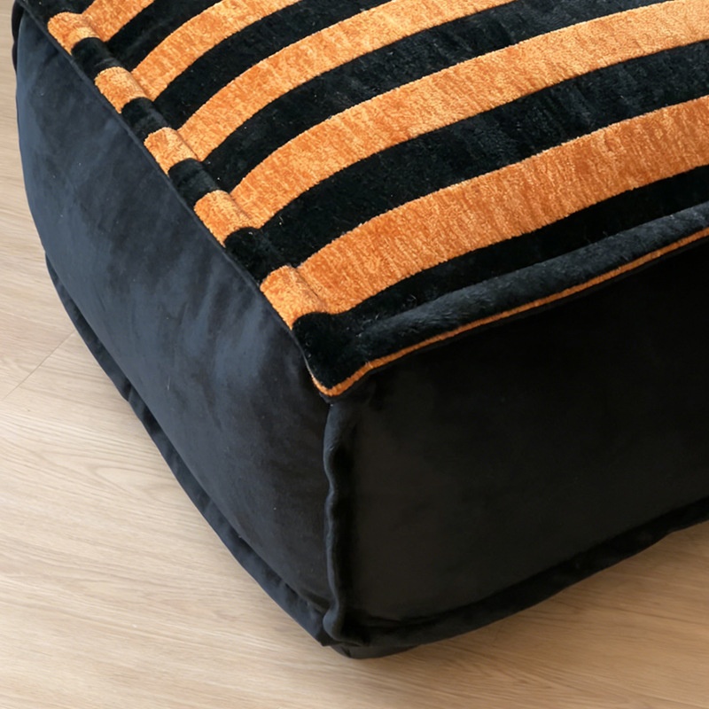 Striped Square Seat Cushion, picture 3 of 5