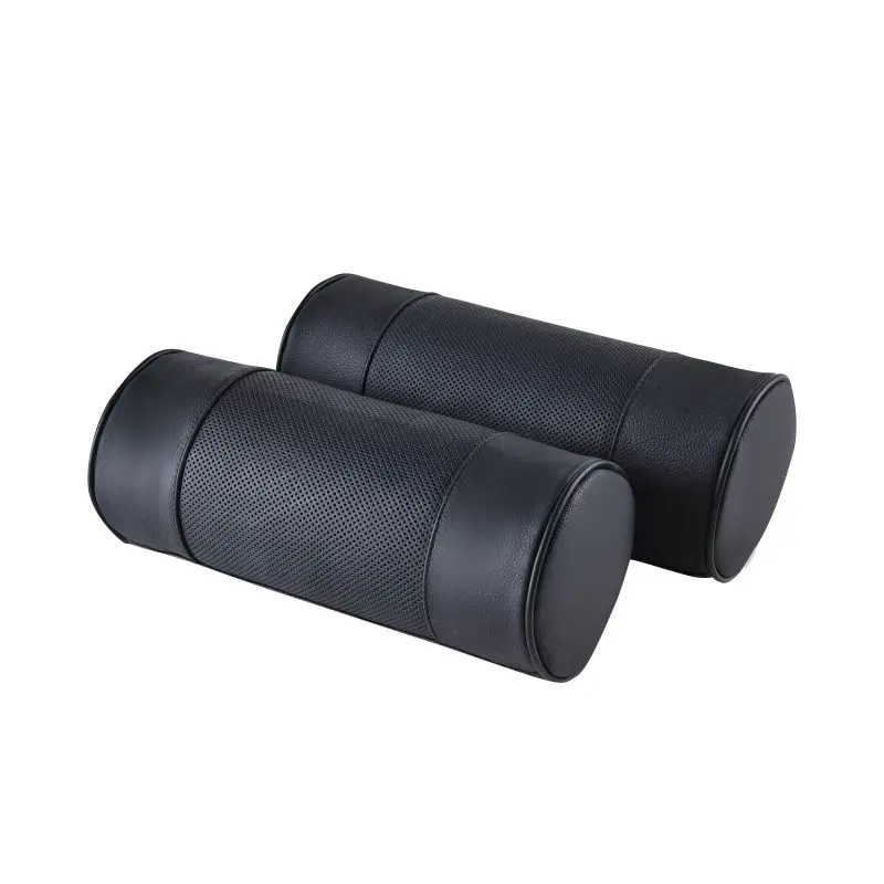 Car Headrest Neck Pillow Genuine Leather