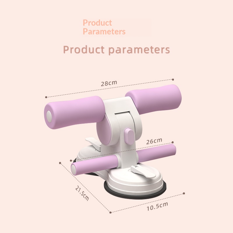 New Dual Color Dual-suction Cup Sit Up Assist Device