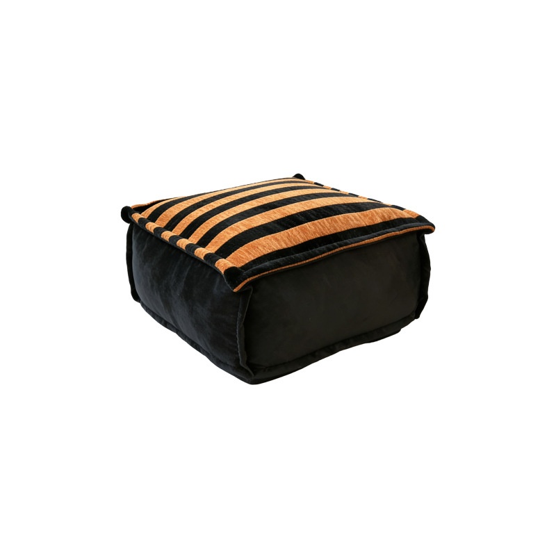 Striped Square Seat Cushion