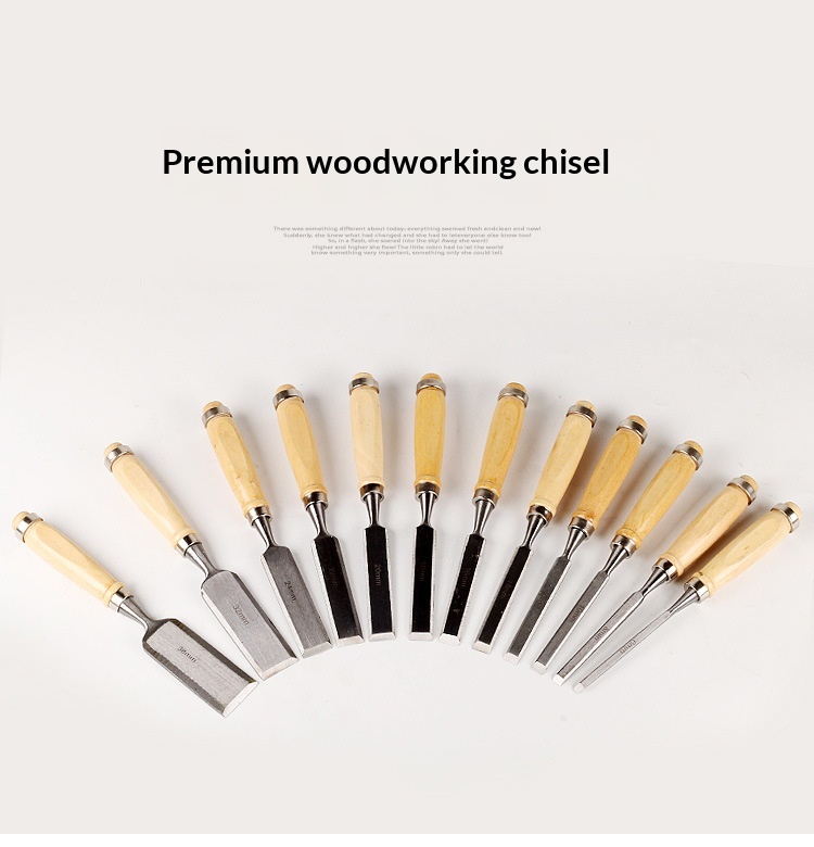 Flat Chisel Flat Adze Flat ShovelChisel Knife Woodworking Tool Set