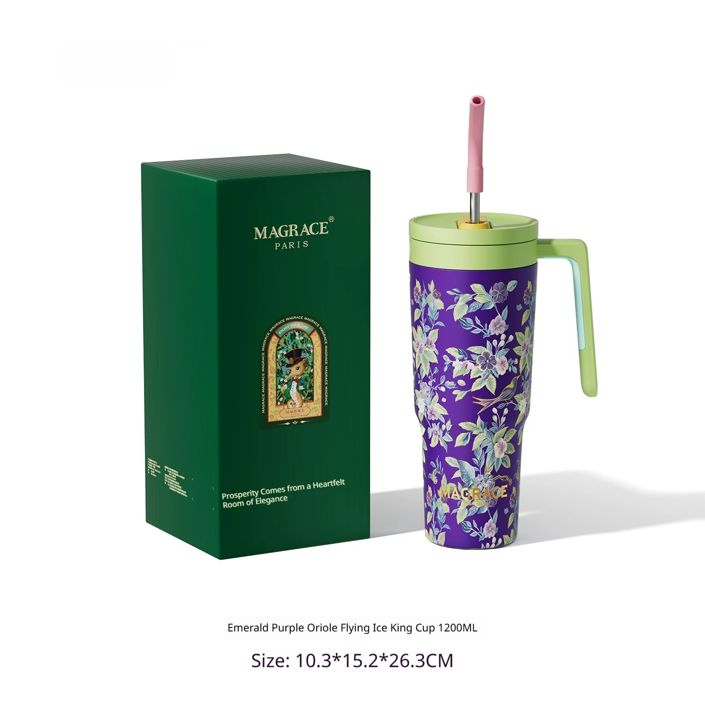 Large-Capacity Stainless Steel Car Cooler And Thermos Mug