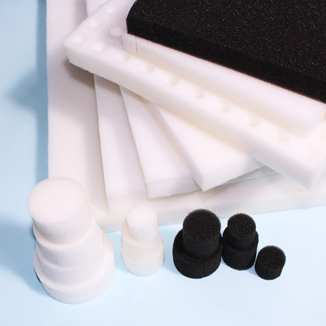 Cotton Vegetable-shaped Polyurethane Sponge Block With Round Holes