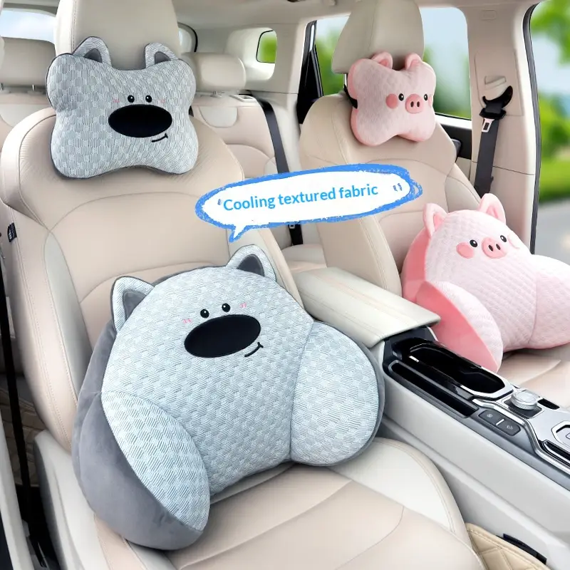 Car Headrest Neck Support Automotive Seat Pillow