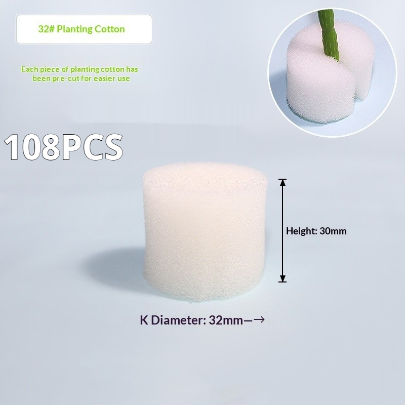 Cotton Vegetable-shaped Polyurethane Sponge Block With Round Holes