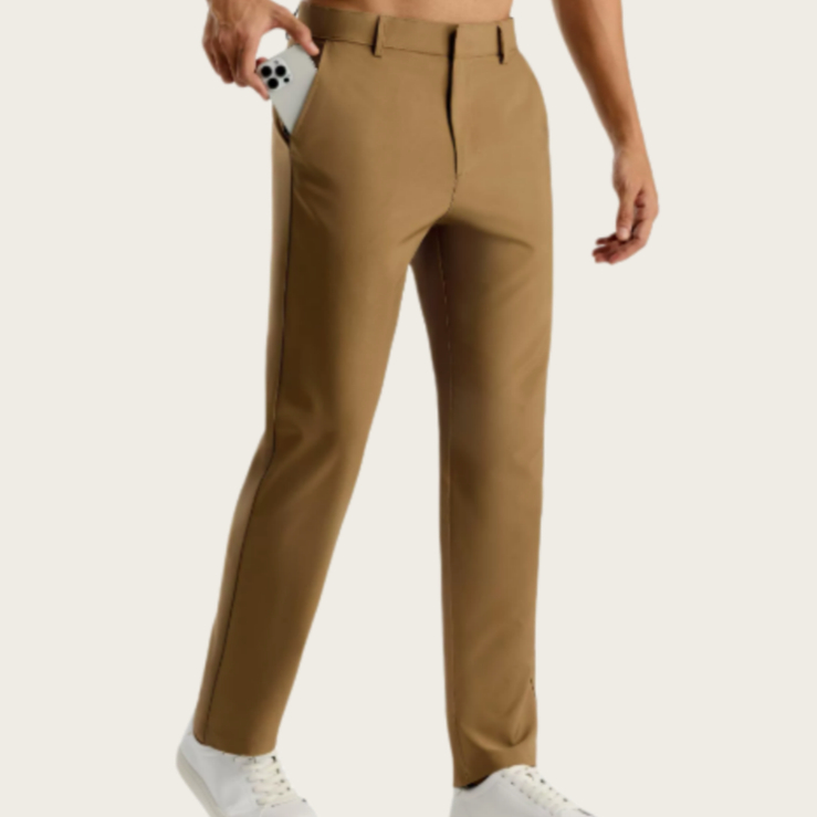 Lightweight Business Casual Classic-fit Trousers