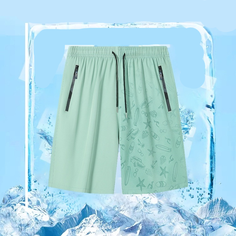 Mens Quick-Drying Casual Water-Activated Color-Change Shorts