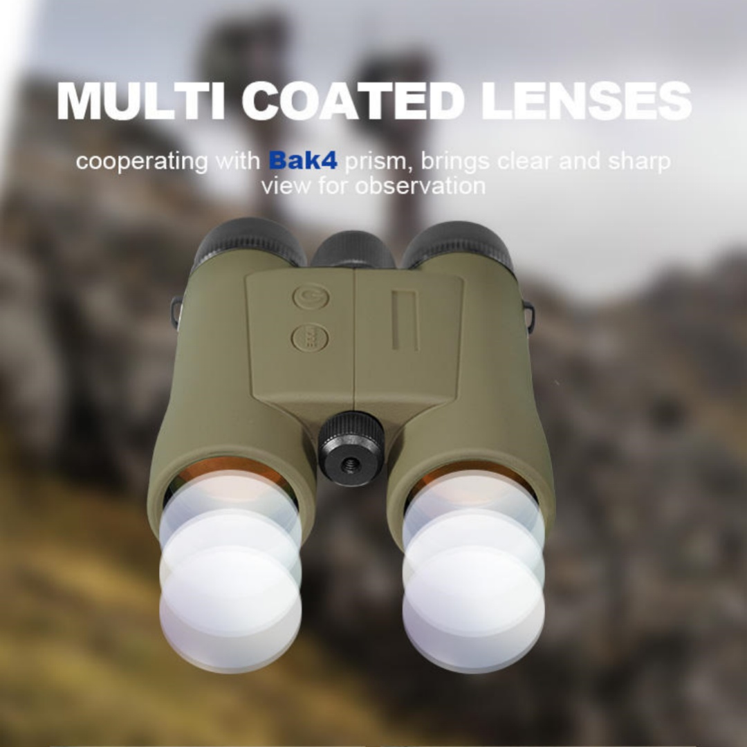 Portable Outdoor Binocular Laser Rangefinder