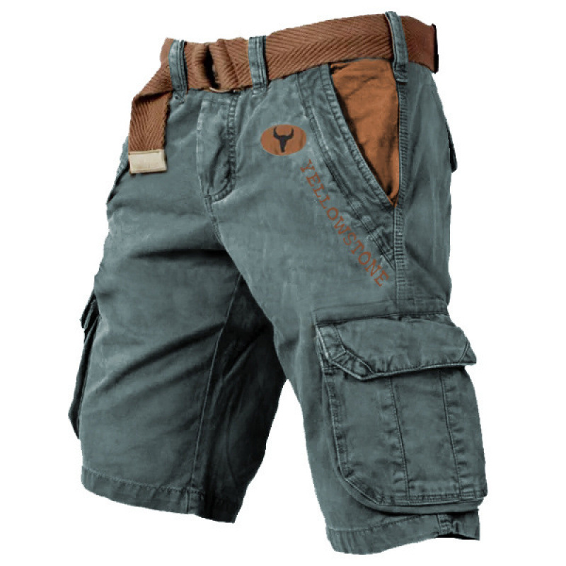 Men's Summer Cotton Shorts In Europe And America