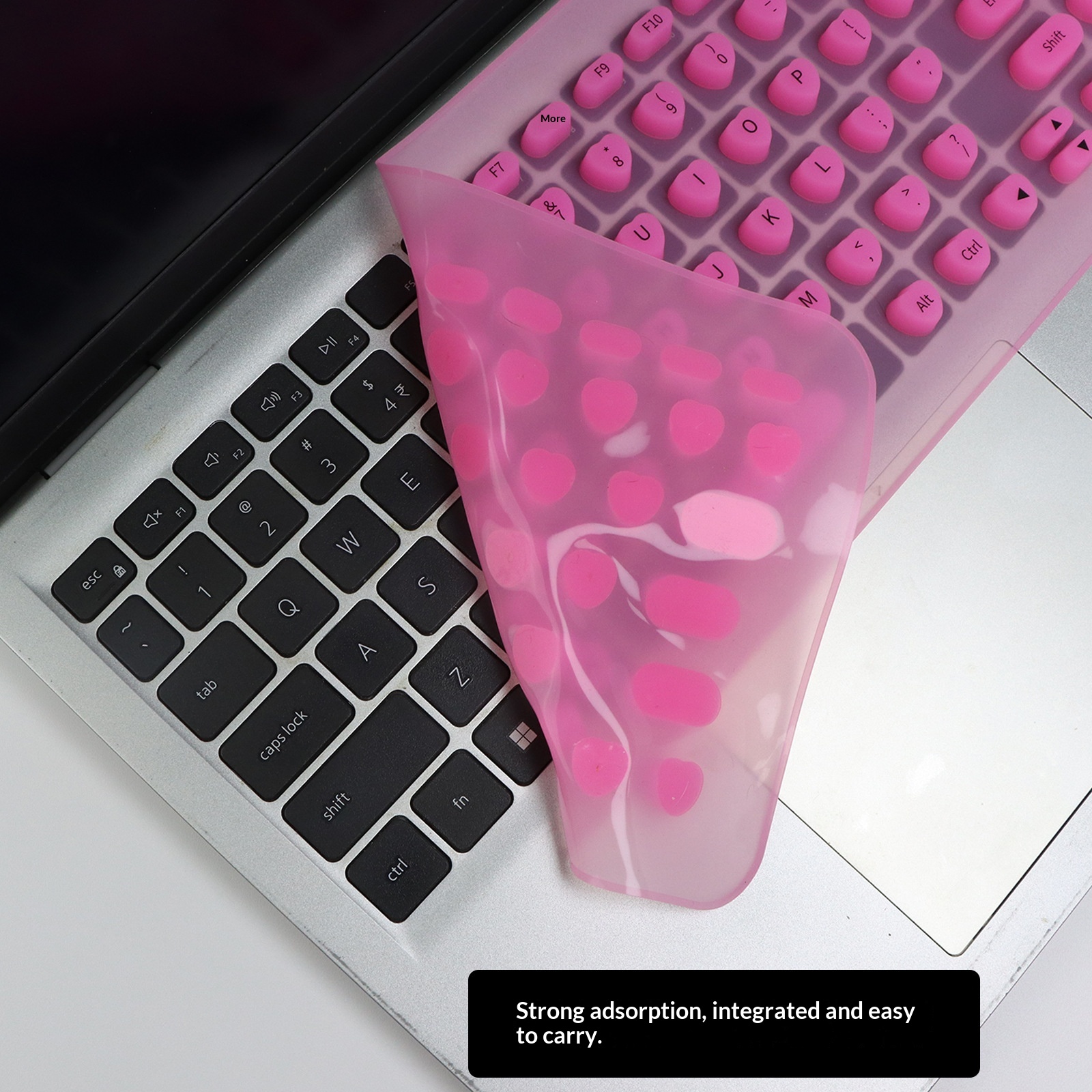 Silicone Nail Manicure Keyboard Film For Protecting Long Nails