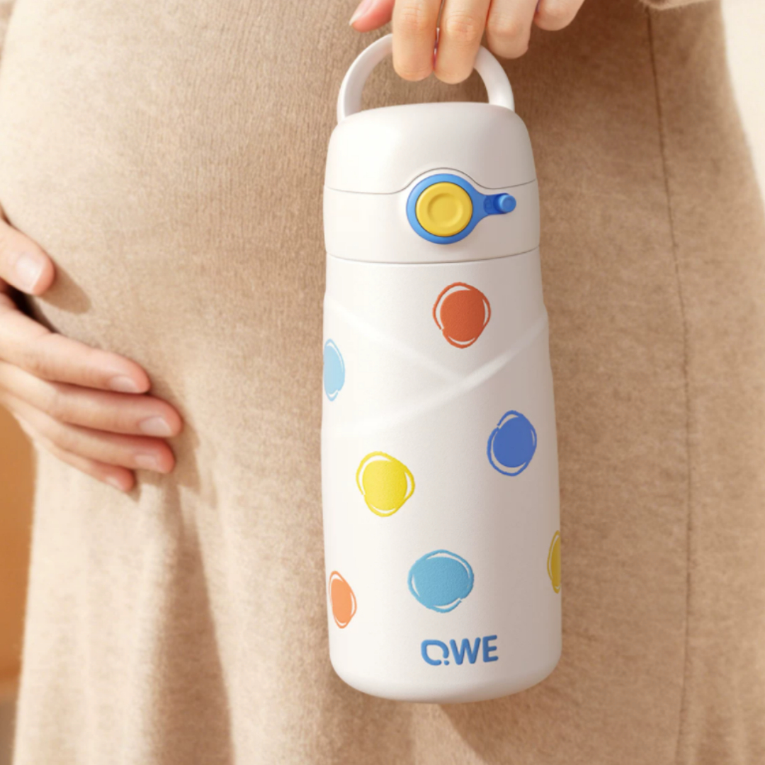 Insulated Cup With Straw 316 Stainless Steel Featuring A Gravity Ball