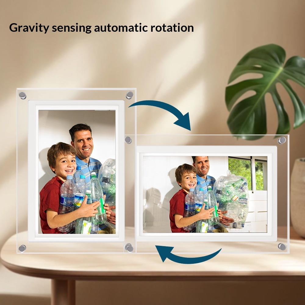 Acrylic Digital Photo Frame Electronic 4