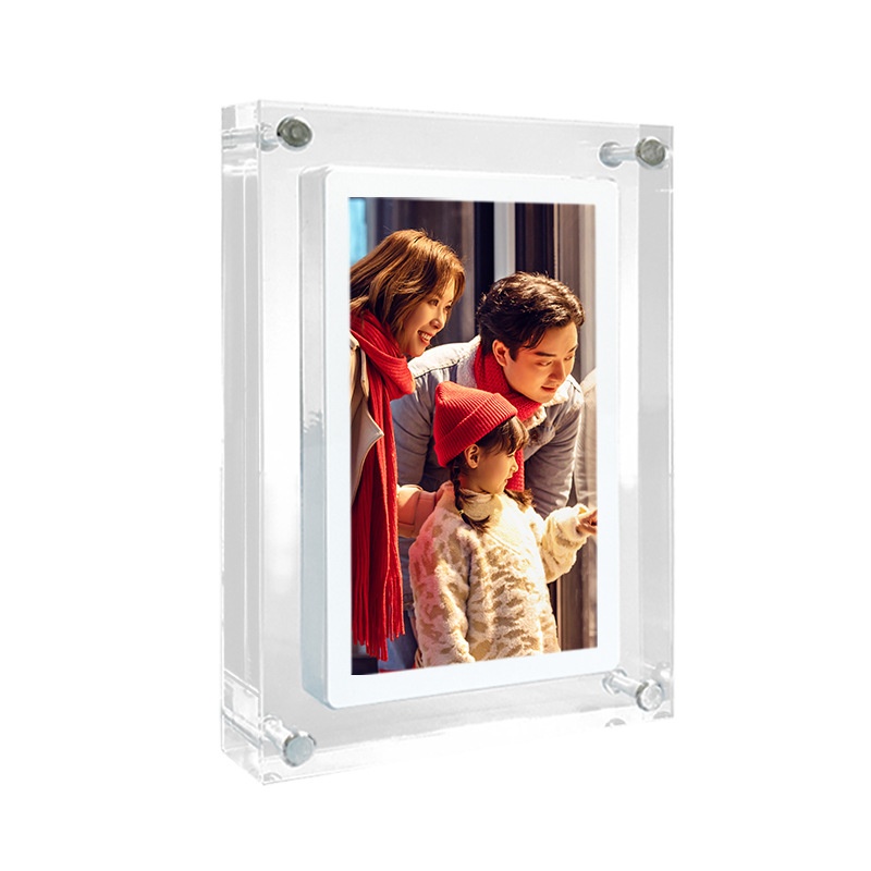 Acrylic Digital Photo Frame Electronic 2