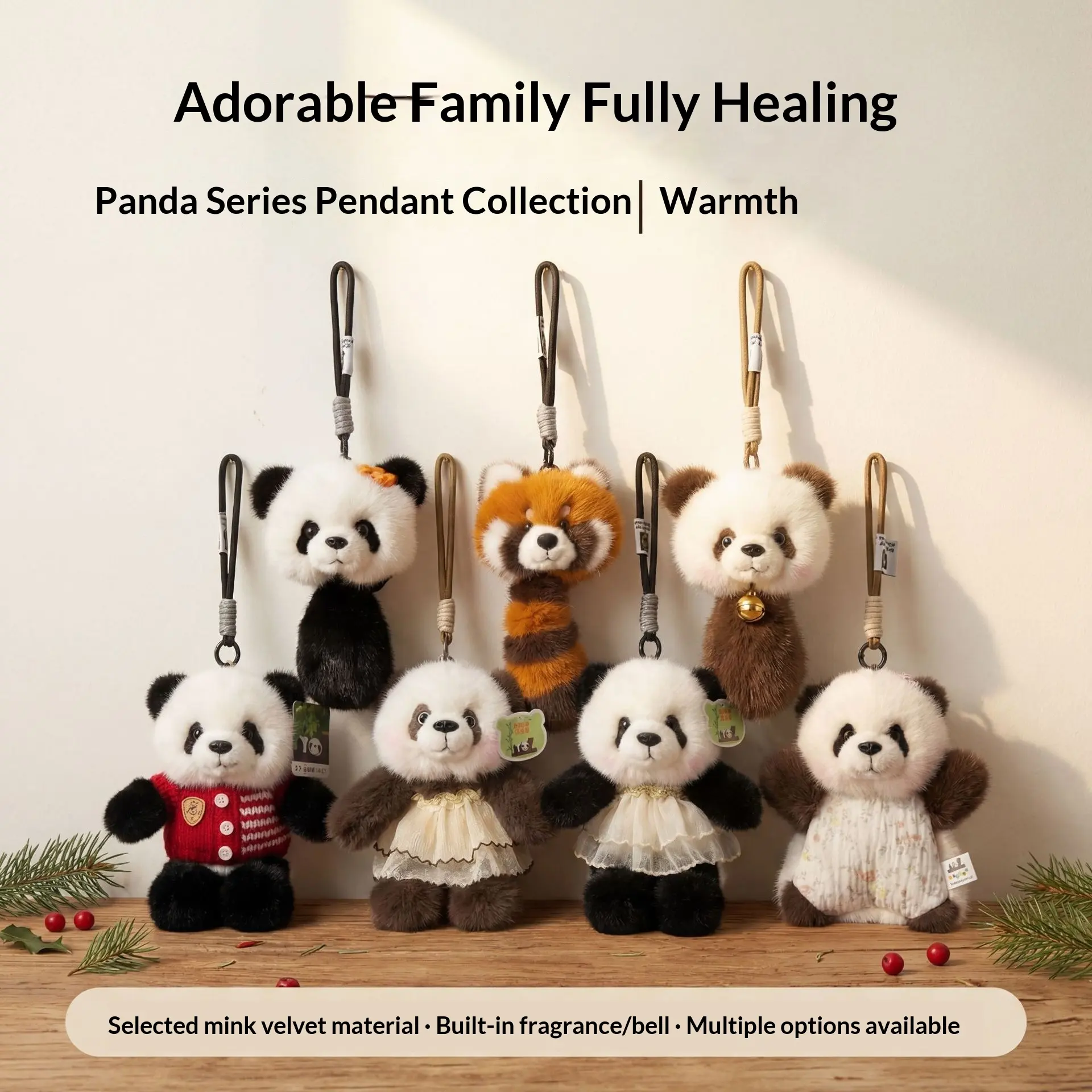 Plush Toy Pendant Panda