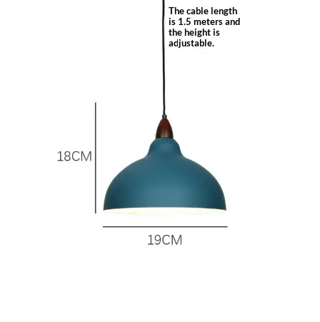 Simple Modern Japanese Style LED Chandelier