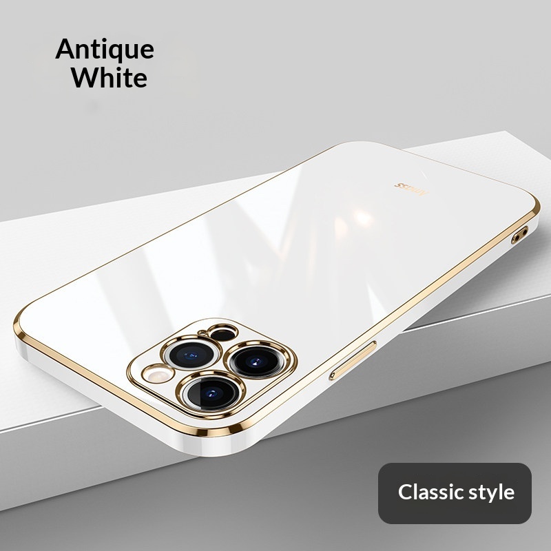 Electroplated Silicone Full-body Drop-proof Phone Case 2