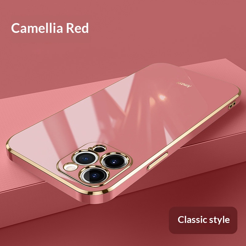 Electroplated Silicone Full-body Drop-proof Phone Case 3