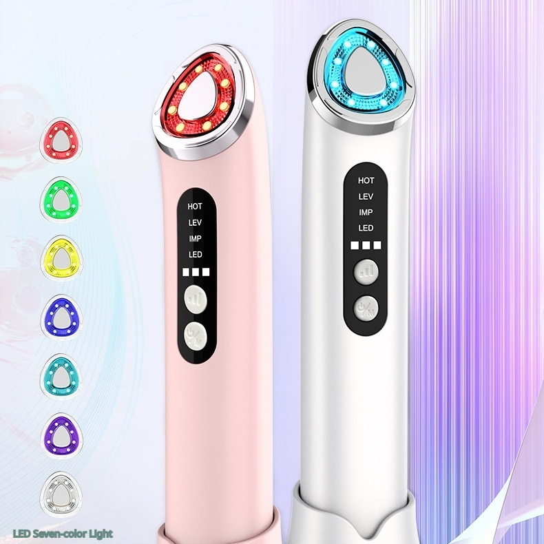 Beauty Device Home-use Facial Massager Photon Seven-color For Home Use