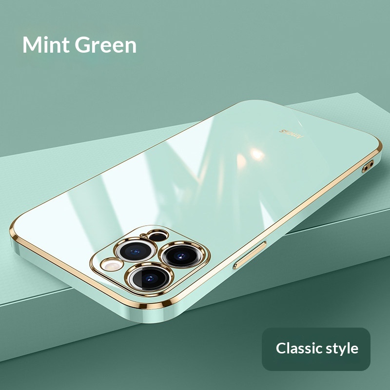 Electroplated Silicone Full-body Drop-proof Phone Case 4