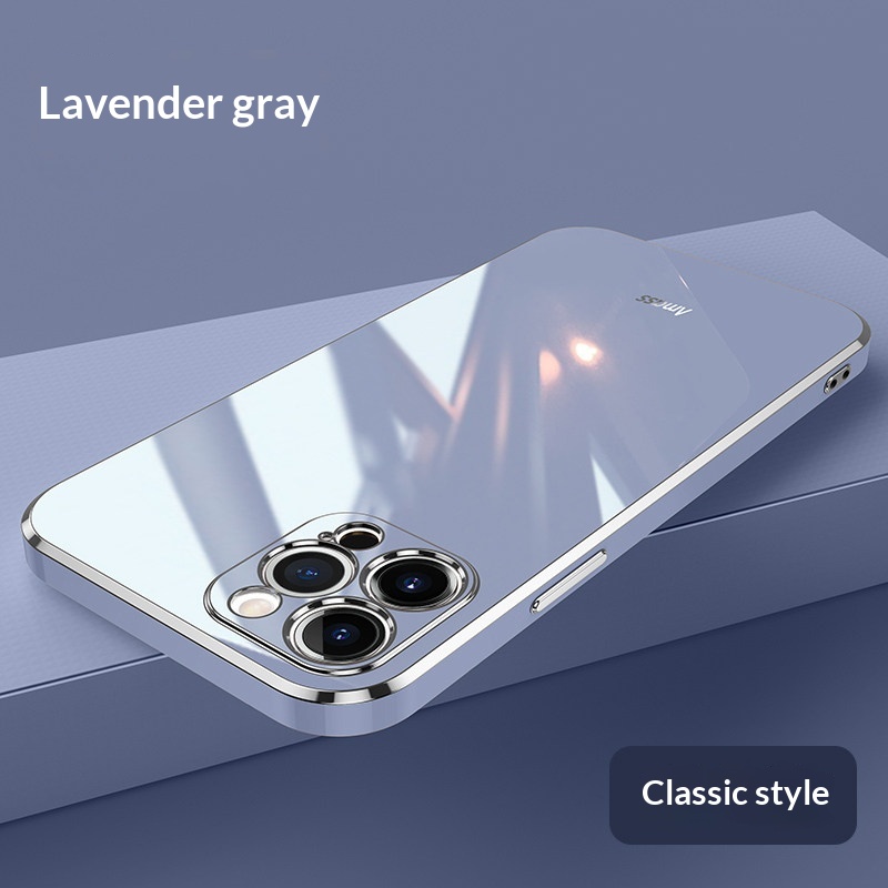 Electroplated Silicone Full-body Drop-proof Phone Case 5