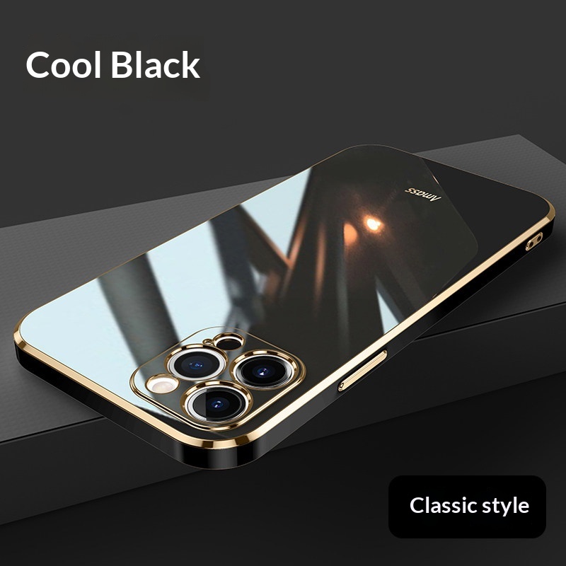 Electroplated Silicone Full-body Drop-proof Phone Case 8