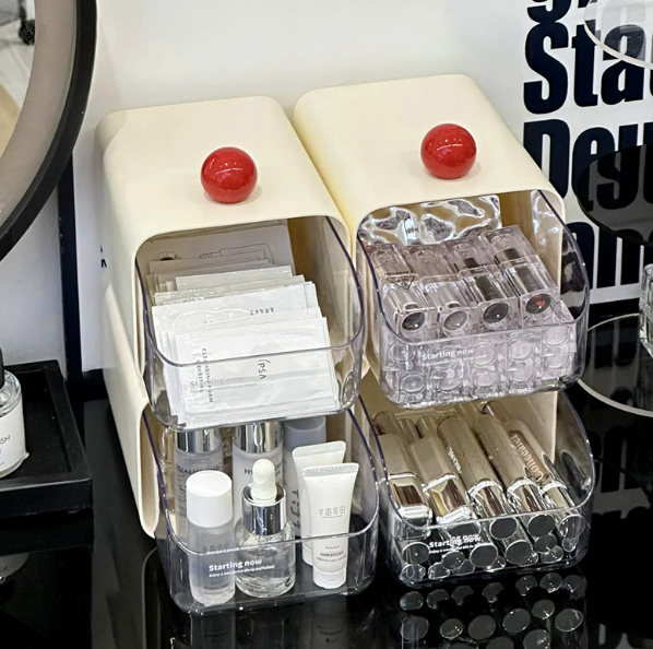 Desktop Storage Box Small Drawer-style Organizer For Lipsticks Powder Puffs And Sample-sized Items 9410c6c8 1b5c 4483 9712 Ab767d5abc25