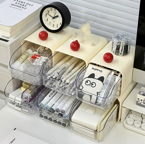 Desktop Storage Box Small Drawer-style Organizer For Lipsticks Powder Puffs And Sample-sized Items 956d2364 468d 41db 90f0 D7d78b2499d6