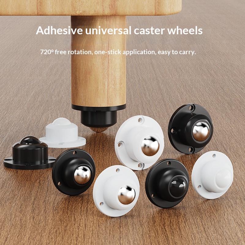 Load-bearing Universal Plastic Caster Wheel
